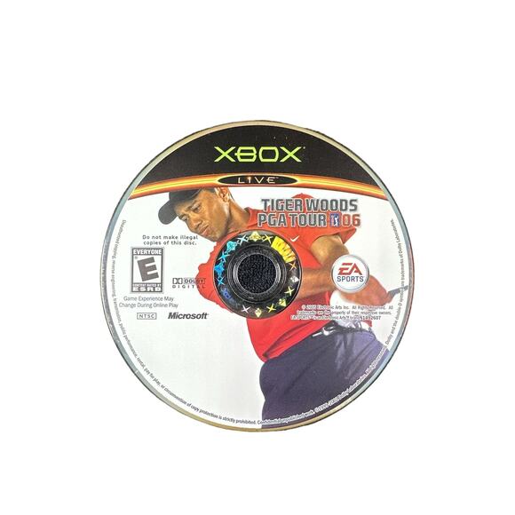 Tiger Woods PGA Tour 06 (Microsoft Xbox, 2005) Complete CIB, Tested - Picture 4 of 6